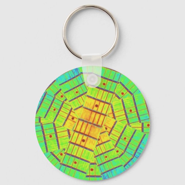 GUITAR FRETBOARD KEYCHAIN (Front)