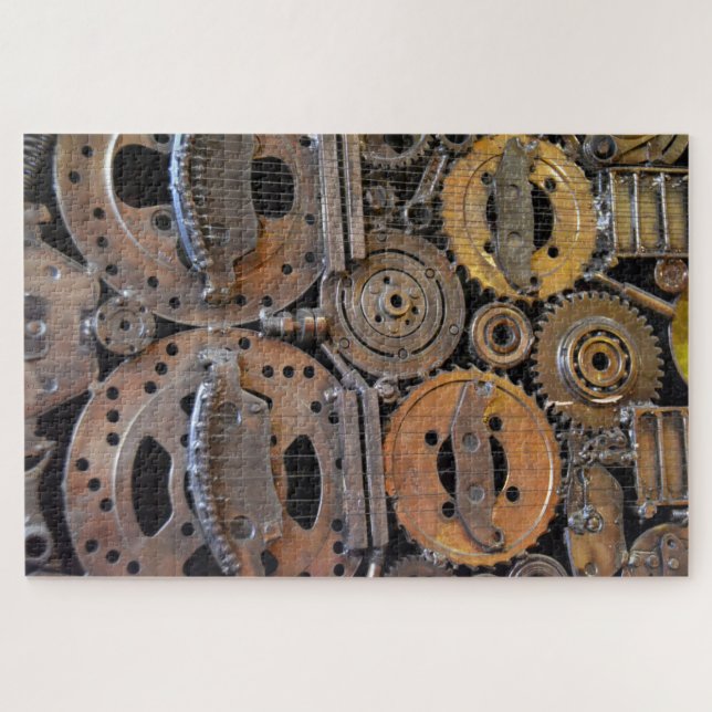 guitar gears puzzle (Horizontal)