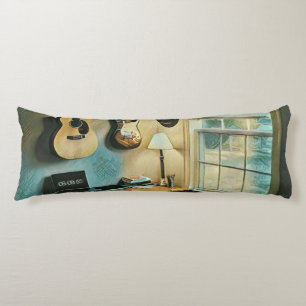Guitar gifts for girlfriend body pillow