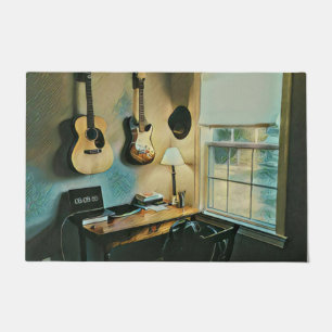 Guitar gifts for girlfriend doormat