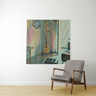 Guitar gifts for her tapestry