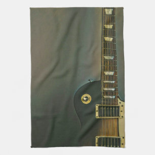 Guitar gifts for him kitchen towel