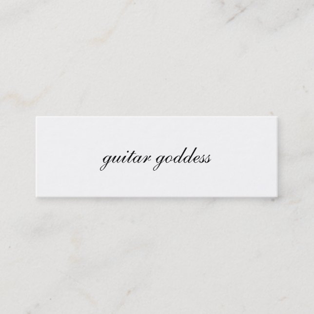 guitar goddess profile card (Front)