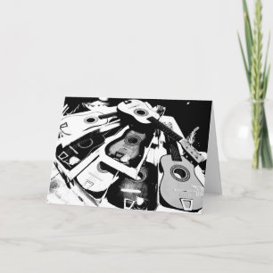 Guitar Greeting Card - 001