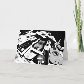 Guitar Greeting Card - 001