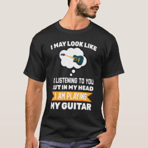 Guitar Guitarist Musician Band Vocalist Artis T-Shirt