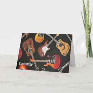 Guitar Heaven Blank Card
