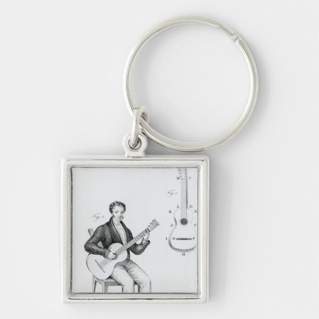 Guitar Keychain (Front)