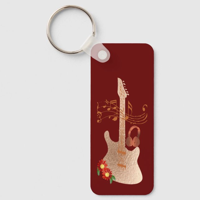 Guitar Keychain (Front)