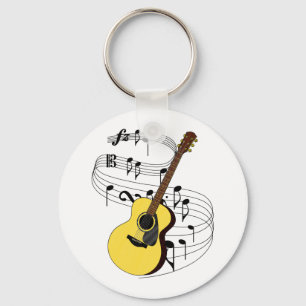 Guitar Keychain