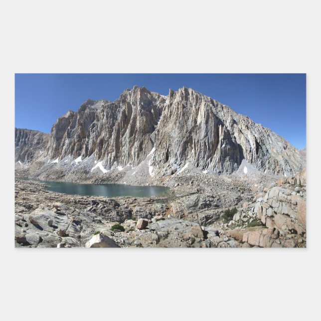 Guitar Lake and Mt Whitney - John Muir Trail Sticker (Front)