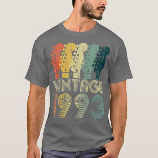 Guitar Lover 29 Year Old Gifts Vintage 1993 Limite T-Shirt