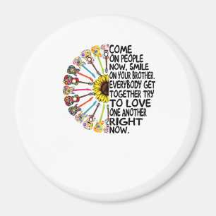 Guitar Lover Acoustic Floral Guitar Gift Magnet