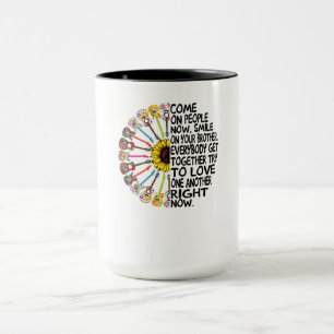 Guitar Lover Acoustic Floral Guitar Gift Mug