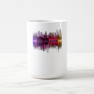 Guitar Lover | Acoustic Guitar Heartbeat Gift Coffee Mug