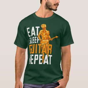 Guitar Lover Gift Rock Music Musician Guitar T-Shirt