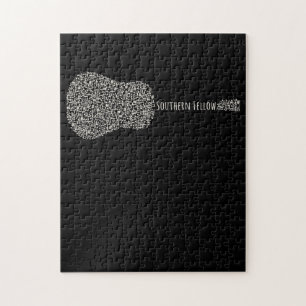 Guitar Lover   Guitar Notes Gift Jigsaw Puzzle