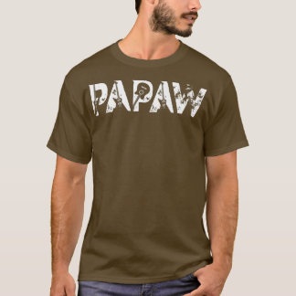 Guitar Lover Guitarist Papaw Funny Music Fathers D T-Shirt