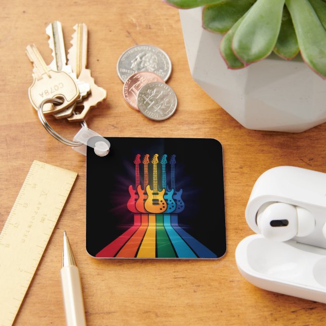 Guitar Lover Keychain (Desk)