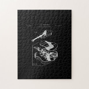 Guitar Lover Martin Guitar Patent Jigsaw Puzzle