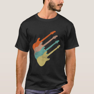 Guitar Lover Vintage Electric Guitar T-Shirt