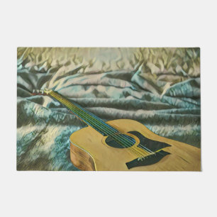 Guitar lovers gifts doormat