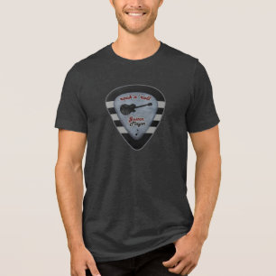 Guitar man rock'n' roll  Tri-Blend shirt