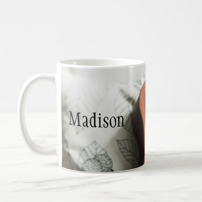 Guitar Mug: Customizable Coffee Mug (Left)