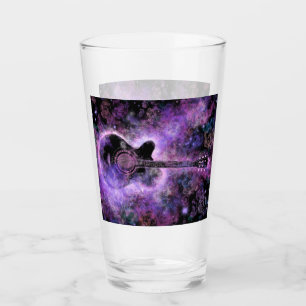 Guitar Music Glass