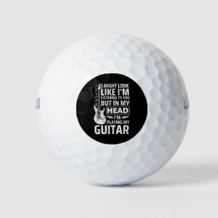 Guitar Music Golf Balls