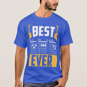 Guitar Music Lover Best Dad Ever T-Shirt