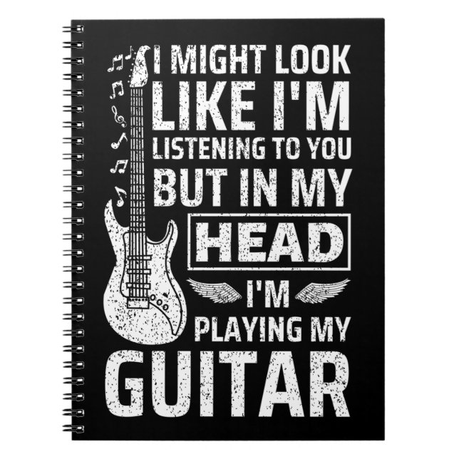 Guitar Music Notebook (Front)
