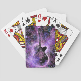 Guitar Music Playing Cards