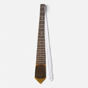 Guitar neck tie
