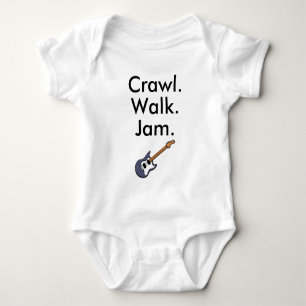 Guitar Newborn Gift, Music Baby Bodysuit