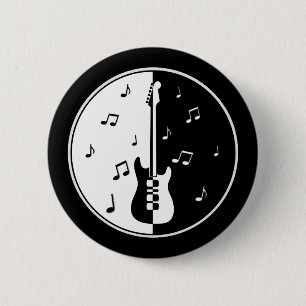Guitar Night 2 Inch Round Button