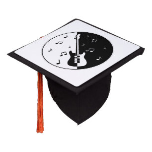 Guitar Night Graduation Cap Topper