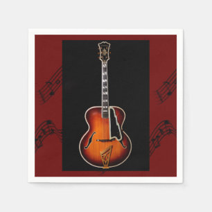 "Guitar Notes" Napkin