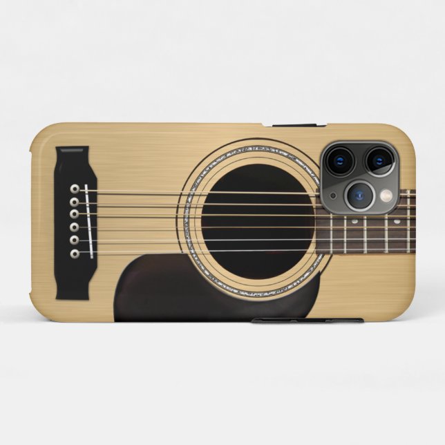 Guitar Phone Case-Mate iPhone Case (Back (Horizontal))