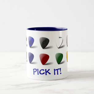 Guitar Pick Ceramic Mug