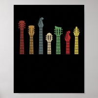 Guitar Pick Gift For Guitarist Retro Vintage