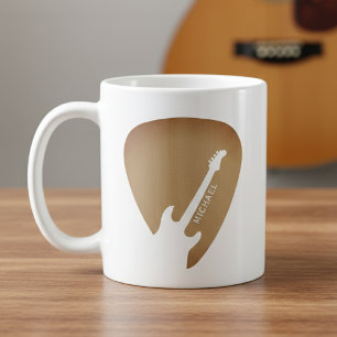 Guitar Pick Guitarist Musician Coffee Mug