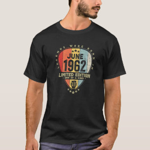 Guitar Pick Legends Were Born In June 1962 Guitar T-Shirt