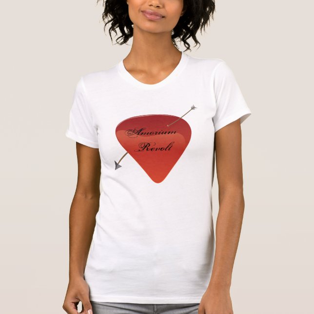 Guitar Pick T-Shirt - Customized (Front)