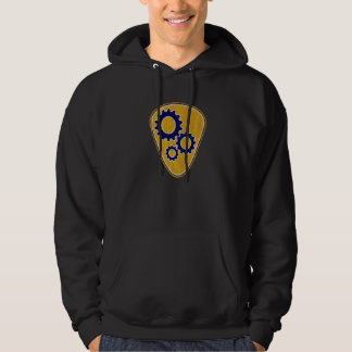 Guitar Pick Vintage For Mechanic Hoodie