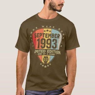 Guitar PickLegends Were Born In September 1993 Gui T-Shirt