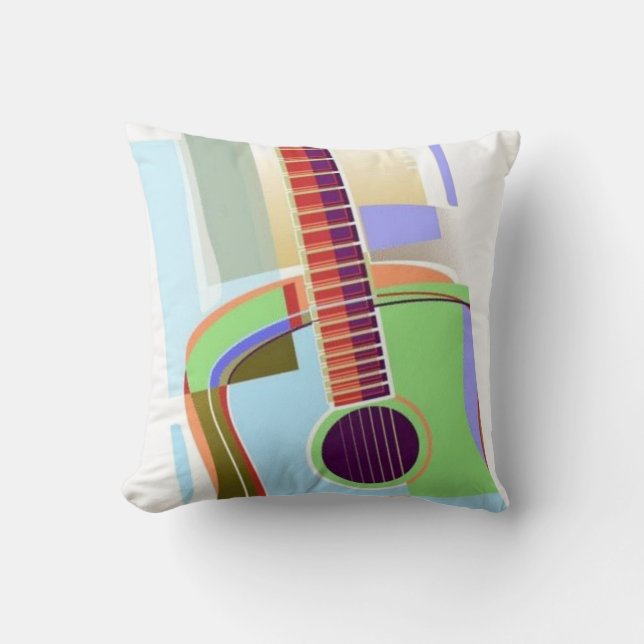 Guitar Pillow (Front)