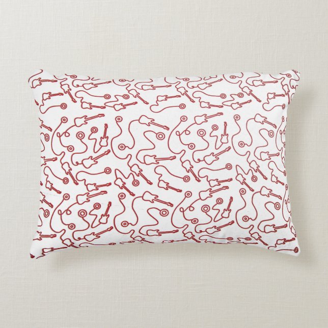 Guitar Pillow! Decorative Pillow (Front)