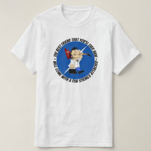 Guitar Player Best Friend On The Road Again Comic  T-Shirt
