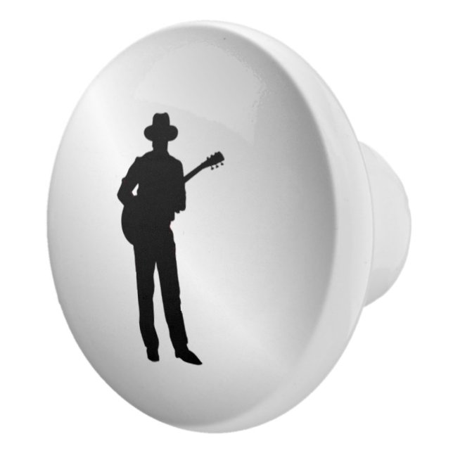 Guitar Player Ceramic Knob (Right)